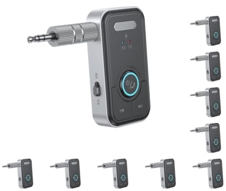 10 set di Bluetooth 5.3 Trasmettitore Ricevitore Automotive AUX Adattatore per Mixer Telefono