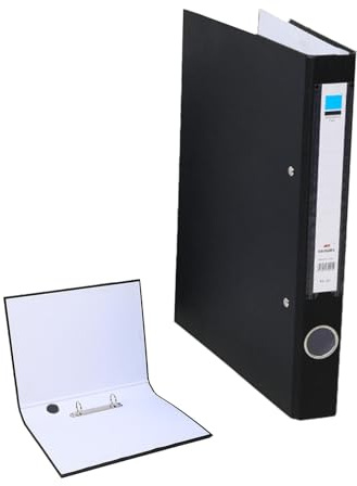 Qualitäts-Ordner, Ringordner A4 Schmal 2 Ringe, 35 mm Rückenbreite, Ordner A4, Aktenordner A4, Ordner-Organizer, Standard-Ordner, für 140 Blatt, Für Schule, Studium & Haushalt