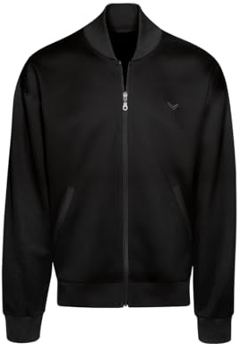 TRIGEMA collegejacka i mjuk sweatkvalitet, svart, XL