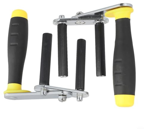 Outils de levage de panneaux robustes avec capacité de charge de 115 kg et design de sécurité anti-chute pour plaques de plâtre, dalles, portes et verre avec ouverture de 55 mm
