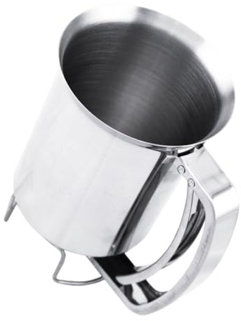 VICASKY Distributeur de Pâte Inox Alimentaire pour Pancakes et Beignets Entonnoir Pratique et Facile à Nettoyer Outil de Cuisson Précis pour Pâtisserie