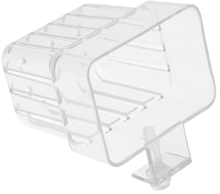 MUELODSIC Pot Mural Transparent pour Plantes Aquatiques, Panier Hydroponique pour Aquarium, Support Mural pour Jardinière D'aquarium, Décoration Murale pour Plantes d'eau Douce, Usage