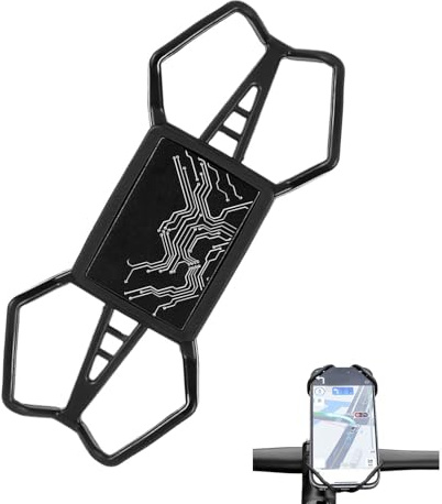 Generisk mobiltelefonhållare för cykel, smartphone-hållare, Dirtbike mobiltelefonhållare | för mountainbikekörning, vägcykel, pendling, resor, camping, trail, trekkingcykel, turban, stadstrafik