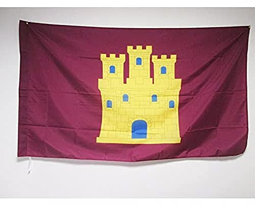 AZ FLAG Flagge Kastilien Nationalisten 150x90 cm Polyester 100D Hohlsaum | Für innen und außen Unabhängigkeits dekorative Flagge doppelte Nähte und verstärkte Kanten mit Masttunnel 100D Polyester