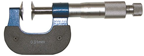 CNC QUALITÄT Bügelmessschraube Messbereich 75-100 mm - mit Messflächen Ø 20 mm