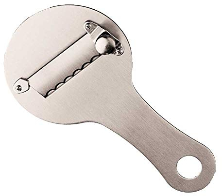 Queso rallador, limón y queso rallador - Citrus, parmesano, chocolate, nuez moscada, ajo, jengibre mango de silicona y cuchillas de acero inoxidable con cubierta protectora por Casiz