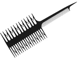 Zambuph Pettine per capelli, pettine per tintura dei capelli, professionale, da donna, a punta, strumento essenziale per tecniche di styling, parrucchieri, tessitura, sezionamento, laminatura