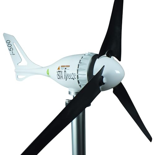Große Auswahl Windgenerator von IstaBreeze - i-500 Modell - 12Volt AC - 500 Watt Power Windrad, Windenergieanlage