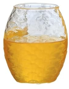 HXSCOO Grande Capacité Verre Échelle De Poisson Pot d'eau Bouilloire Froide Limonade Résistant À La Chaleur Antidéflagrant Carafe Chauffante Jus Pichet Théière (Color : Cup)