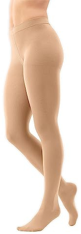 Bauerfeind VenoTrain soft AT CCL2 Kompressionsstrumpfhose S plus creme long