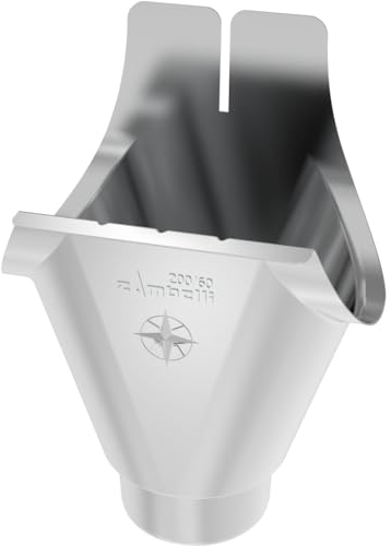 Zink Einhangstutzen 10-tlg (DN 60) 200 Titanzink Rinneneinhangstutzen