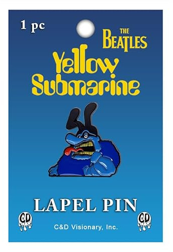 The Beatles Yellow Submarine Blue Meanie Metal Lapel Pin