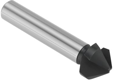 Create idea 1 broca avellanadora de 90 grados, 3 estriados, 16,5 mm, M35, acero de alta velocidad, revestido TiAIN, 60 mm x 10 mm, adecuado para metales, plásticos, madera chapada, 1 unidad