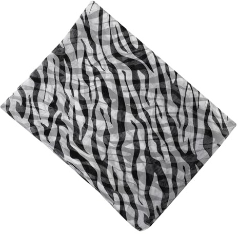 Holibanna 1pièce Écharpe Longue Femme Chiffon à Motif Zèbre Accessoire Plage Élégant Pour Style Décontracté Et Chic