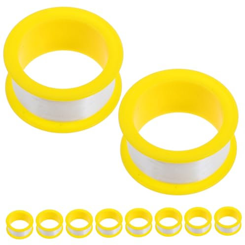 OUNONA 100stücke Klempnerband Für Duschkopf Wasserrohrrolle Duschkopfband Waschband Wasserdichtes Band Wasserrohr-dichtungsband Rohrdichtbänder Sanitärband Dichtungsband