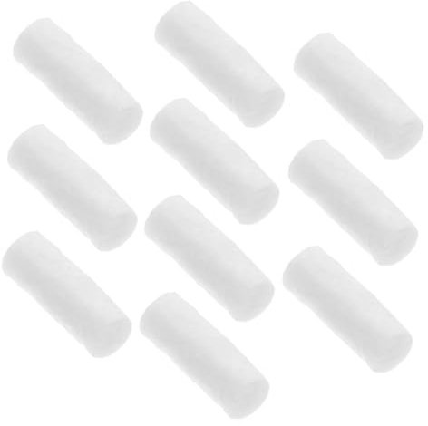 ibasenice 10pièces Allume-feu Coton pour Foyer De Table Et Extérieur Bâtonnets Utilisation Facile pour Camping Et Bougies