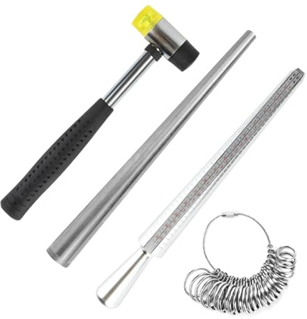 Ring Size Measuring Tool Women & Men Ring Sizer Finger Size Measurement Ring Diameter Tool UK A to Z for Making Rings and Jewelry