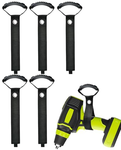 Celuicion Conservazione e organizzazione per prolunghe di prolunga – 5 pezzi cinghie di conservazione con maniglia, forte fascetta per fascette stringitubo per piscina giardino garage