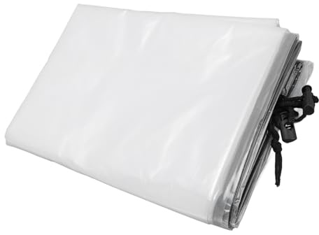 Fdit Cubierta Transparente para Plantas de PE, Protección Integral, Evita Que Las Plantas Al Aire Libre Se Congelen, para Rosales y árboles Jóvenes (120 * 180cm)