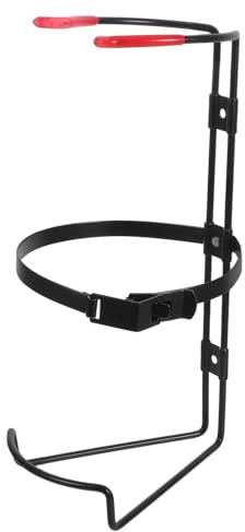 LOLIPPYY Supporto per Estintore a Parete in Acciaio Inox 5Kg Staffa di Montaggio e Sgancio Rapido Porta Estintore per Casa Ufficio e Garage Soluzione Salvaspazio e Resistente