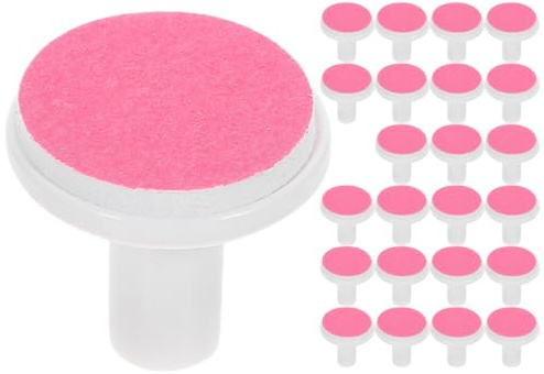 KAILIKETIY Embouts de Lime à Ongles Électrique Bébé Recharge en Papier de Verre 24 Pièces Taille Compacte 07 Pouce Accessoires Universels pour Soin des Ongles des Nourrissons à Domicile
