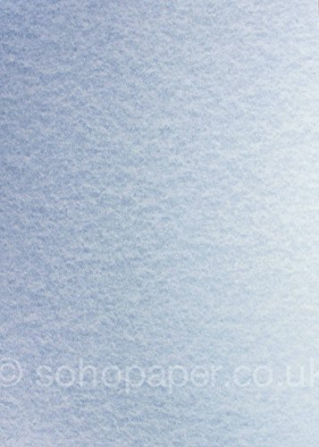 Parchment Card A4 175gsm - Lots of Colours - 25pack - soho Paper (Sky Blue)