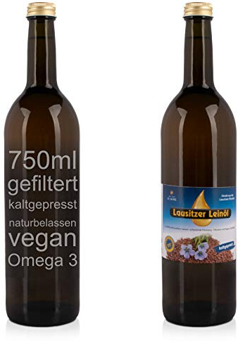 Lausitzer Leinöl (kaltgepresstes Leinöl), 750ml