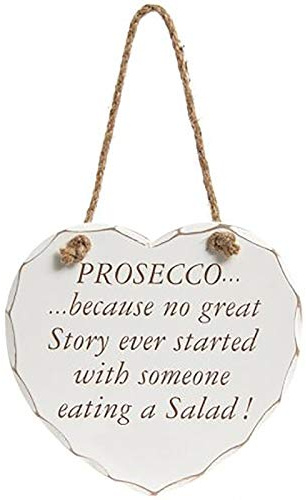 Great Story Prosecco Hanging Sign Plaque