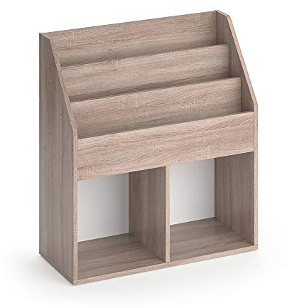 Vicco Bücherregal Luigi, Sonoma, 72 x 79 cm | zur Aufbewahrung von Büchern und Gegenständen
