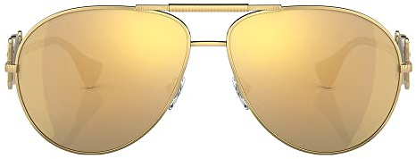 Versace 0VE2249 65 10027P Sonnenbrille, Unisex, Erwachsene, mehrfarbig, Einheitsgröße