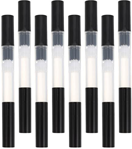 Beavorty 8pezzi Penna Per Cuticole Vuota Da Tubo Per Per Unghie Facile Da Trasportare Per Oli Nutrienti e Smalti Pratica e Compatta Per Nail Art