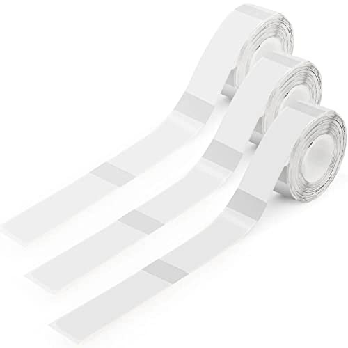 MARKLIFE Thermopapier Set für selbstklebende Etiketten, Thermopapier, selbstklebend, für den Druck der Etikettiermaschine MARKLIFE P11, 14 x 40 mm, 3 Rollen