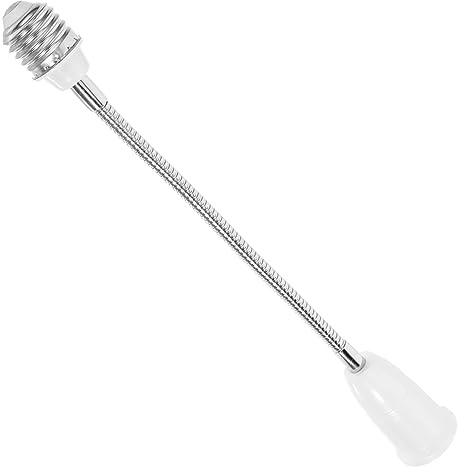 DOITOOL Lampadine Lampadario Lampadine A LED Tubo Flessibile Cavo Di Prolunga PC Lampadina Bianca Presa Di Estensione Base Della Lampadina Convertitore Presa Extender Adattatore Per Presa