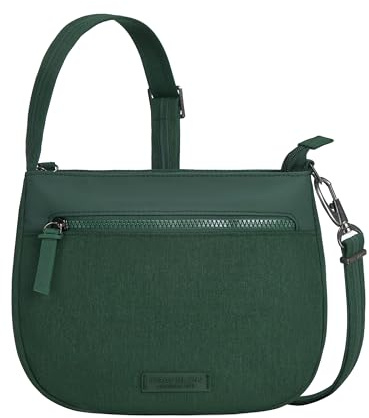 Travelon Unisex Metro stöldsäker sadel Crossbody, skogsljung, Skog ljung