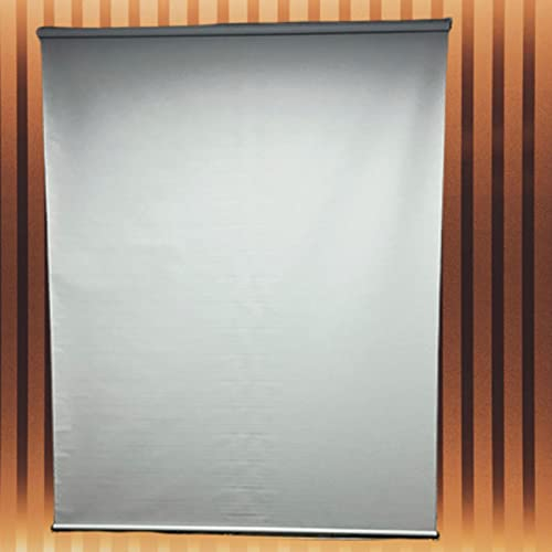 Rollos mit Saugnapf, Sonnenschutz-Sonnenblenden, Verdunkelungs-Sichtschutz für den Balkon, automatisch einziehbarer Sonnenschutz, stanzfreie tragbare Vorhänge für Zuhause, Küche, Büro (62 ×