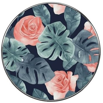 Kühlschrankmagnete, Aquarell-Monstera-Muster, bedruckte Kühlschrankmagnete, langlebige Kühlschrankmagnete, tragbare Kühlschrankmagnete