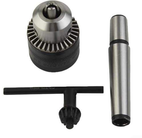 5/64 to 1/2 Drill Chuck Tool with MT2 Taper Arbor for Lathe Tailstock Precision Drilling Applications