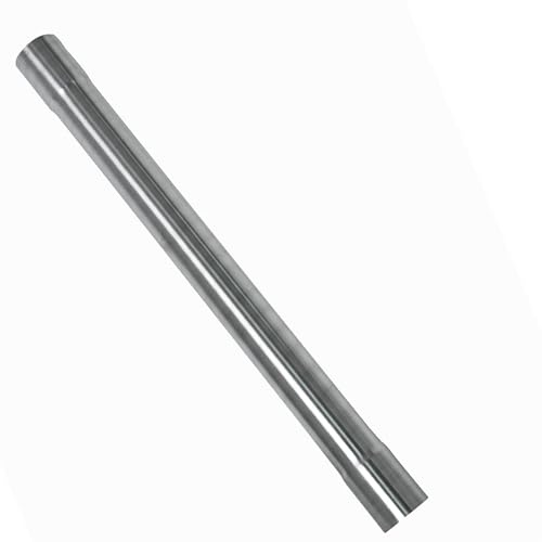 2 Inch Exhaust Pipe T304 Stainless Steel Exhaust Tubing (SS Tubo),Tailpipe 2 ID Length 30Straight Tubing, Flared, Polished Finish,Universal Connector Adapter Tubo