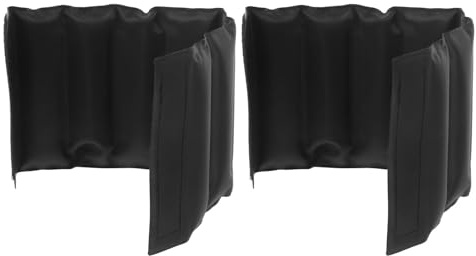MOTHNUR 2 Pezzi Borsa Refrigerante per Bottiglie con Gel Integrato Riutilizzabile Busta Isolante Nera per Vino e Birra Raffreddatore Portatile per Picnic Viaggi e Uso Domestico