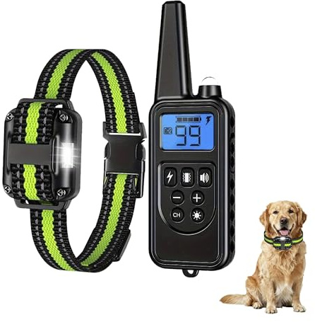 Reaktion Führungs-Kragen Antibellhalsband für Hunde mit 3 Modi, Hund Verhalten Guidance Halsband, Einstellbarer Hund Maulkorb Trainingshalsband 2026, wasserdichtes Erziehungshalsband