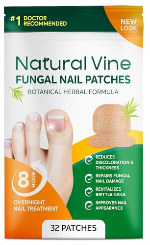 Toenail Fungus Treatment Extra Strength: Nail Fungus Treatment Patches for Toenail and Fingernails 32 Pcs
