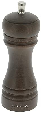 De Buyer, MOLINILLO PIMIENTA JAVA MADERA OSCURA 14cm,4.8 x 4.8 x 14 cm-P245.140202
