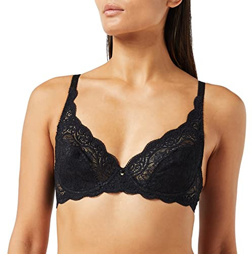 Triumph Women's Amourette 300 W Underwired Bra, Black, 32B