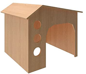 Katzenhaus Versteck Spielhaus Spielzeug Möbel Zubehör (grün)