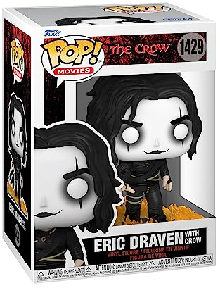 Funko POP! Movies: the Crow - Eric With Crow - Collectable Vinyl Figure - Gift Idea - Official Merchandise - Toys for Kids & Adults - Movies Fans - Model Figure for Collectors and Display