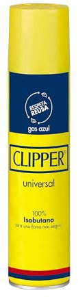 Clipper - Lata de 300 ml de Gas Butano Universal para Mecheros | Reutiliza Tus Encendedores con Nuestro Gas