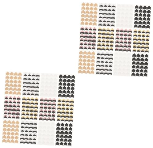 DIYEAH 24blätter Selbstklebende Fotoecken Für Scrapbooking Vintage Mehrfarbige Selbstklebende Fotokanten Für Alben Für Kreative Projekte Und Erinnerungsalben