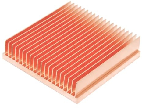 FULIMEI 40x40x10mm Reines Kupfer Kühlkörper Skiving Fin DIY Kühlkörper Kühler for Elektronische CHIP IC Kühlung kühler