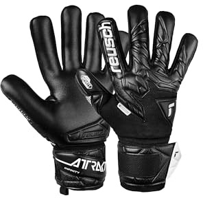 Reusch Attrakt Infinity NC griffige und atmungsaktive Torwarthandschuhe Herren und Frauen Fußballhandschuhe für Erwachsene perfekt geeignet für Kunstrasen