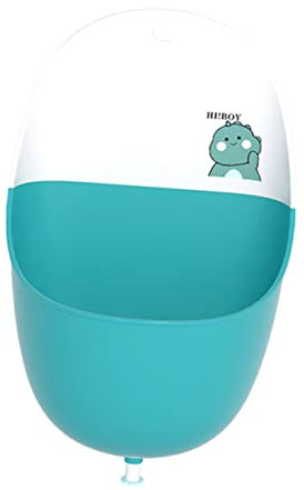 JOINPAYA Pot D'apprentissage Urinoir pour Bébé Garçon Motif Dinosaure Vert, Urinoir Debout en Pp Solide, Entraîneur à Pipi pour Salle de Bain Garçon et Filles, Léger et Stable Accessoires